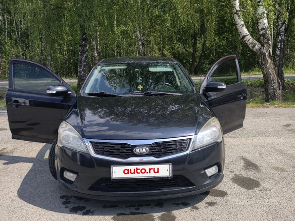 2011 Kia Ceed I Рестайлинг, чёрный, 810000 рублей