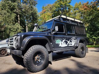 2008 Land Rover Defender 110 I Рестайлинг, чёрный, 2550000 рублей, вид 2
