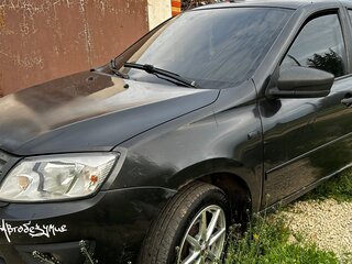 2015 Lada (ВАЗ) Granta I, чёрный, 280000 рублей, вид 3