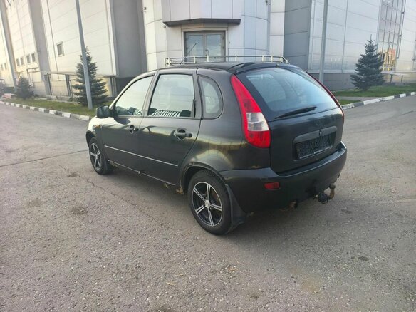 2010 Lada (ВАЗ) Kalina I, чёрный, 181000 рублей - вид 3