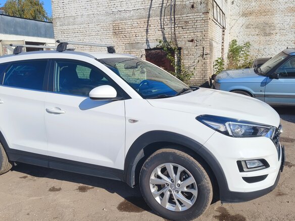 2019 Hyundai Tucson III Рестайлинг, белый, 2300000 рублей - вид 19