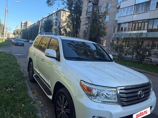 2014 Toyota Land Cruiser 200 Series Рестайлинг 1, белый, 4200000 рублей, вид 5