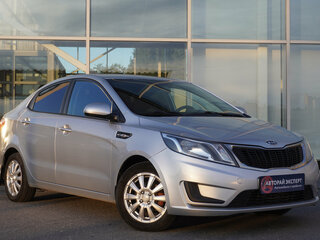 2012 Kia Rio III, серебристый, 755000 рублей, вид 3