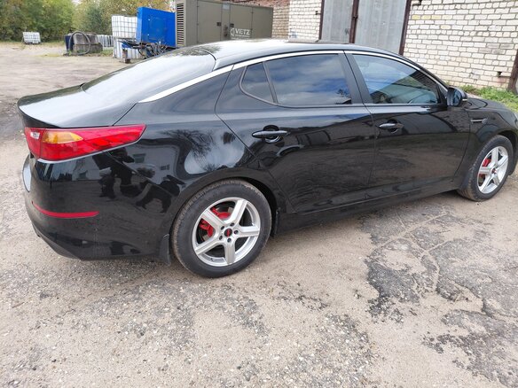 2013 Kia Optima III Рестайлинг, чёрный, 1199000 рублей - вид 6