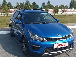 2019 Kia Rio X-Line IV, синий, 1600000 рублей, вид 2
