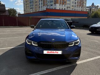 2019 BMW 3 серии 320d VII (G2x), синий, 3730000 рублей, вид 3