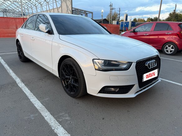 2015 Audi A4 IV (B8) Рестайлинг, белый, 1200000 рублей - вид 2