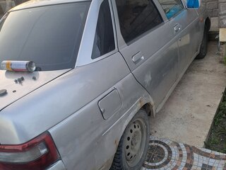 2002 Lada (ВАЗ) 2110, серебристый, 130000 рублей, вид 3