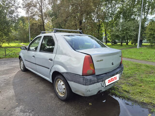 2009 Renault Logan I, серый, 262000 рублей, вид 4