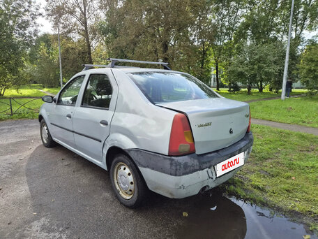 2009 Renault Logan I, серый, 262000 рублей, вид 4