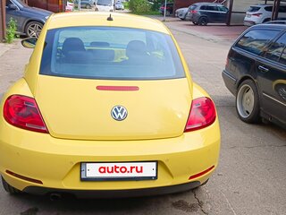 2013 Volkswagen Beetle II (A5), жёлтый, 1100000 рублей, вид 4