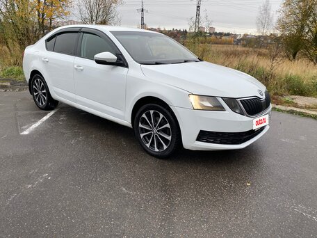 2017 Skoda Octavia III (A7) Рестайлинг, белый, 895000 рублей, вид 4
