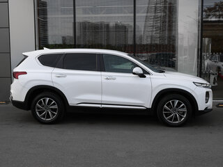 2019 Hyundai Santa Fe IV, белый, 3198000 рублей, вид 4