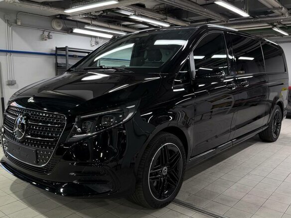 2026 Mercedes-Benz V-Класс Extra Long 300 d экстра длинный III (W447) Рестайлинг 2, чёрный, 14890000 рублей