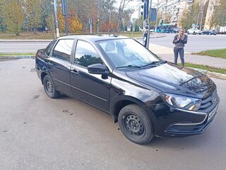2024 Lada (ВАЗ) Granta Euro-2 I Рестайлинг, чёрный, 740000 рублей, вид 1