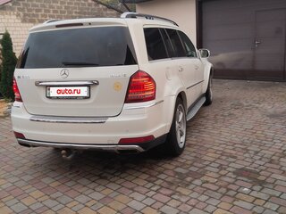 2009 Mercedes-Benz GL-Класс 500 I (X164) Рестайлинг, белый, 1200000 рублей, вид 3