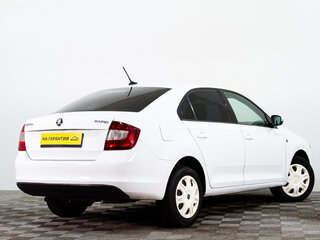 2018 Skoda Rapid I Рестайлинг, белый, 689000 рублей, вид 4