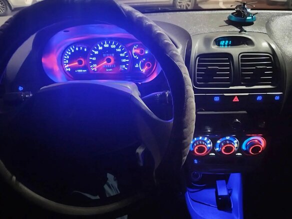 2006 Hyundai Accent ТагАЗ II, бежевый, 730000 рублей - вид 10
