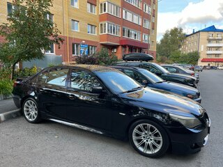 2007 BMW 5 серии 520d V (E60/E61) Рестайлинг, чёрный, 1980000 рублей, вид 1