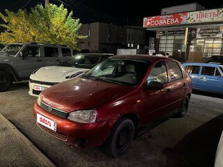 2007 Lada (ВАЗ) Kalina I, серебристый, 90000 рублей, вид 1
