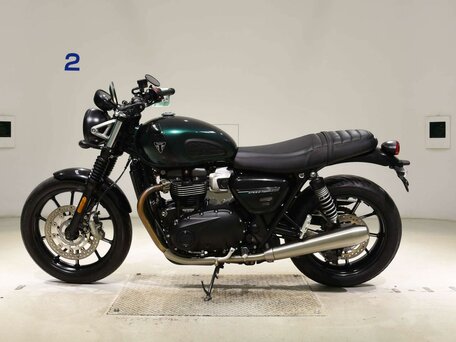 2023 Triumph Speed Twin, зелёный, 757000 рублей, вид 1