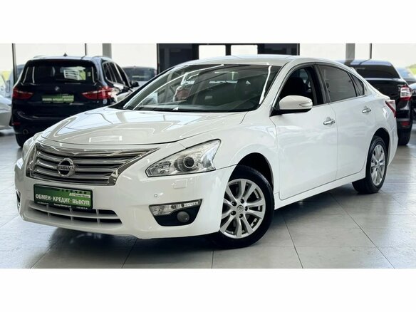 2014 Nissan Teana III (L33), белый, 1329000 рублей