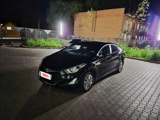 2015 Hyundai Elantra V (MD) Рестайлинг, чёрный, 1150000 рублей, вид 1