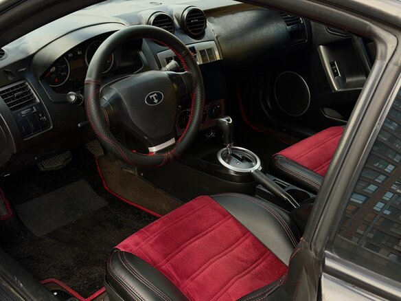 2004 Hyundai Tiburon II (GK), чёрный - вид 5
