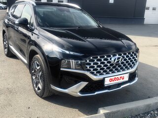 2021 Hyundai Santa Fe IV Рестайлинг, чёрный, 4200000 рублей, вид 1