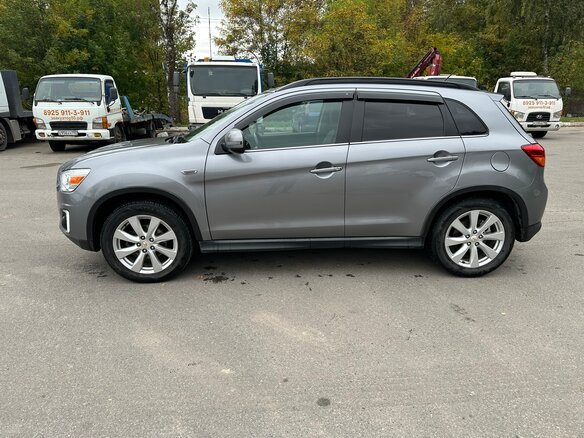 2014 Mitsubishi ASX I Рестайлинг, серый, 1450000 рублей - вид 6