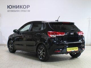 2017 Kia Rio III Рестайлинг, чёрный, 1019000 рублей, вид 4