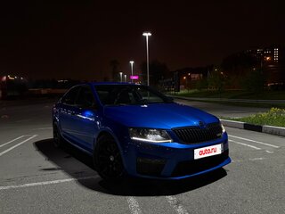 2014 Skoda Octavia RS III, синий, 1940000 рублей, вид 3