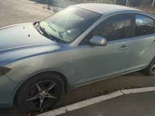 2007 Mazda 3 I (BK) Рестайлинг, серебристый, 290000 рублей, вид 2