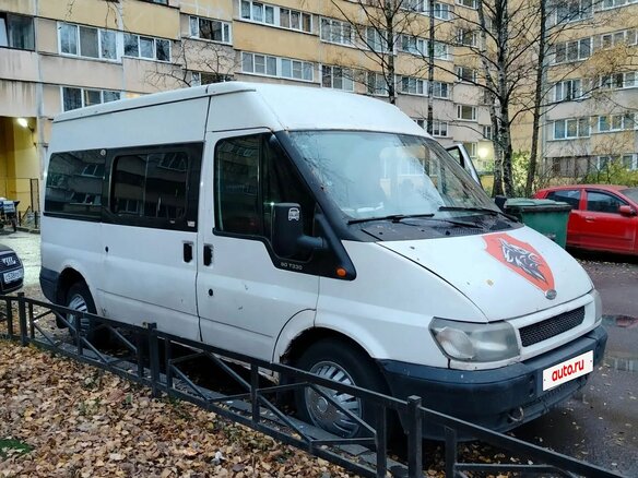 2002 Ford Transit, белый, 260000 рублей - вид 6