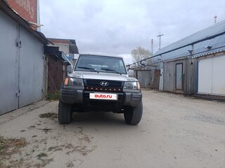 2002 Hyundai Galloper II, серый, 500000 рублей, вид 1