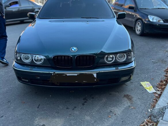 2000 BMW 5 серии 523i IV (E39), зелёный, 450000 рублей