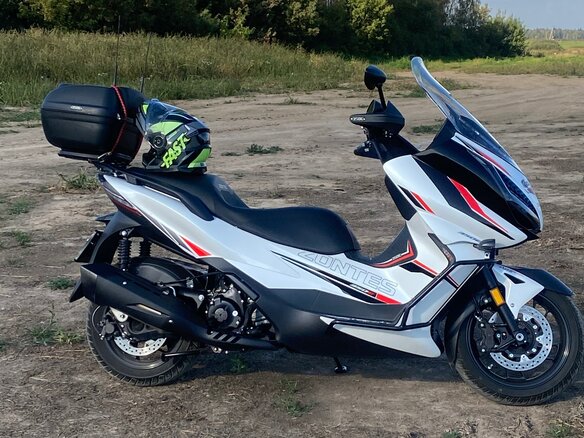 2024 Zontes ZT350E, белый - вид 2