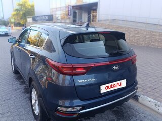 2019 Kia Sportage IV Рестайлинг, синий, 2000000 рублей, вид 5