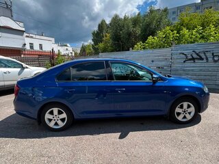 2019 Skoda Rapid I Рестайлинг, синий, 1500000 рублей, вид 4