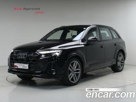 2024 Audi Q7 55 TFSI II (4M) Рестайлинг 2, чёрный, 10390000 рублей, вид 1