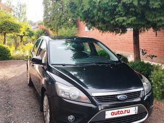 2008 Ford Focus II Рестайлинг, чёрный, 490000 рублей, вид 2