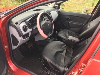 2014 Renault Logan II, красный, 620000 рублей, вид 2