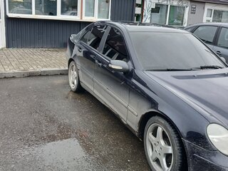 2003 Mercedes-Benz C-Класс 180 II (W203), синий, 530000 рублей, вид 3