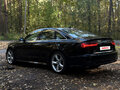 2017 Audi A6 IV (C7) Рестайлинг, чёрный - вид 3