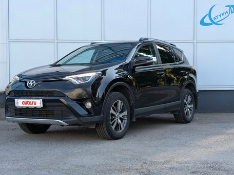2018 Toyota RAV4 IV (XA40) Рестайлинг, чёрный, 2530000 рублей, вид 1