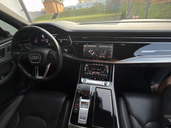 2020 Audi Q7 45 TDI II (4M) Рестайлинг, чёрный, 6490000 рублей - вид 21