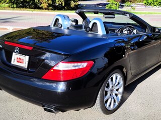 2012 Mercedes-Benz SLK-Класс 200 III (R172), чёрный, 1870000 рублей, вид 1