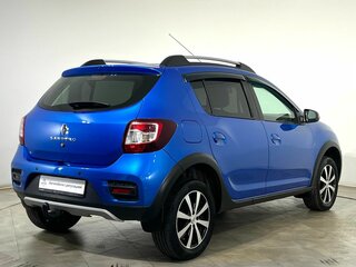 2021 Renault Sandero Stepway II Рестайлинг, синий, 1389000 рублей, вид 4
