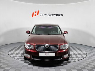 2012 Skoda Superb II, красный, 928000 рублей, вид 2