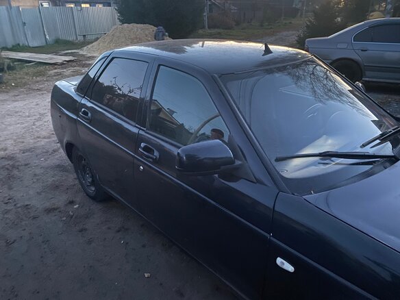 2008 Lada (ВАЗ) Priora I, серый, 105000 рублей - вид 3